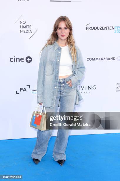 Alicia von Rittberg attends the German Producers Alliance Party at Tipi am Kanzleramt on July 4, 2023 in Berlin, Germany.