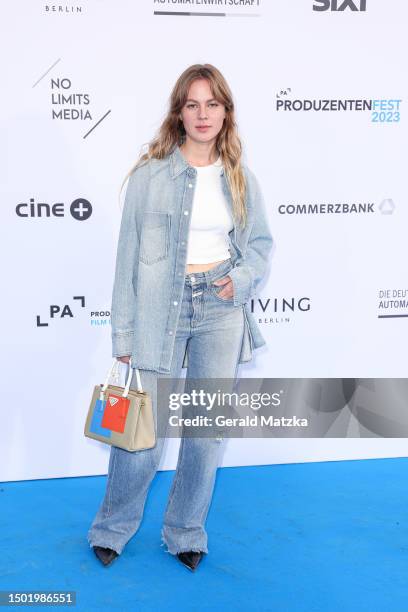Alicia von Rittberg attends the German Producers Alliance Party at Tipi am Kanzleramt on July 4, 2023 in Berlin, Germany.