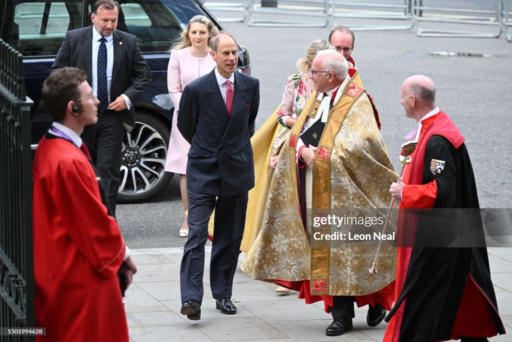Westminster Abbey Holds Service Celebrating 75th Anniversary Of The NHS