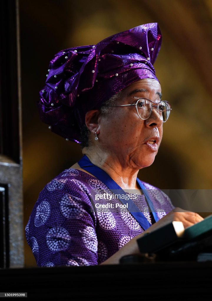 Westminster Abbey Holds Service Celebrating 75th Anniversary Of The NHS
