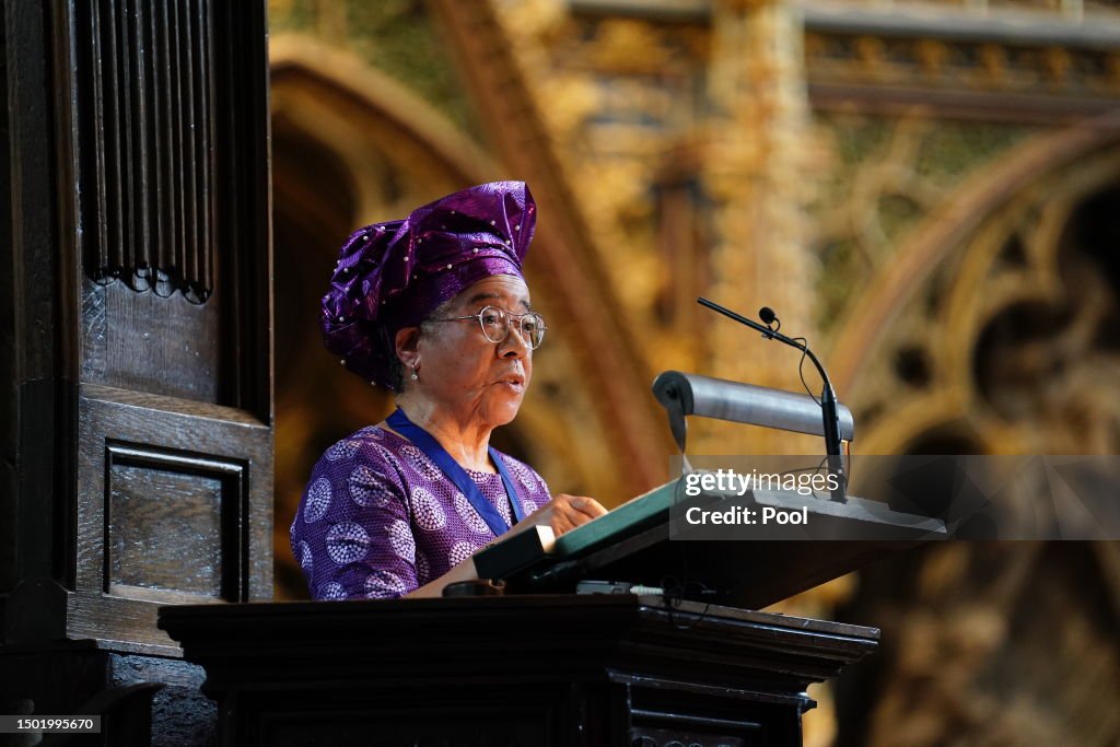 Westminster Abbey Holds Service Celebrating 75th Anniversary Of The NHS