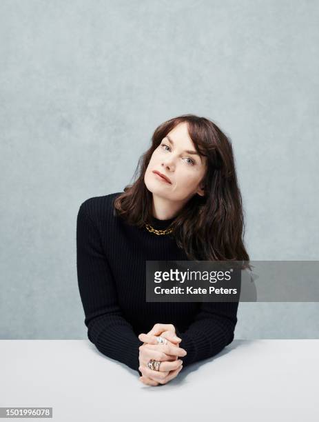 Actor Ruth Wilson is photographed for the Guardian in London on March 31, 2023 in London, England.