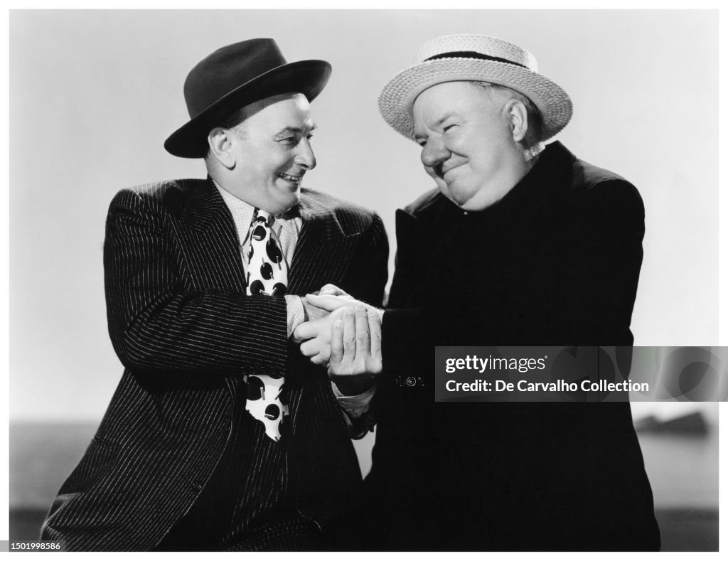 Leon Errol and W.C. Fields in 'Never Give a Sucker an Even Break'