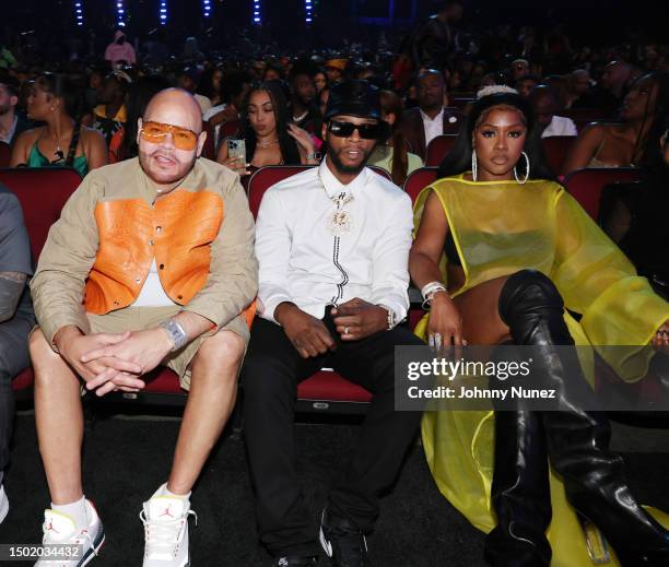 Fat Joe, Papoose and Remy Ma attend the BET Awards 2023 at Microsoft Theater on June 25, 2023 in Los Angeles, California.