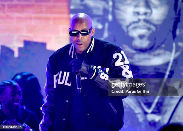 Warren G performs onstage during the BET Awards 2023 at Microsoft Theater on June 25, 2023 in Los Angeles, California.