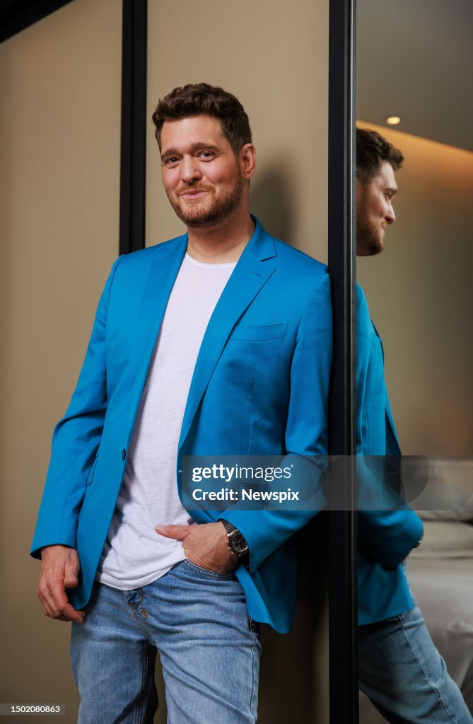 Michael Buble Portrait Shoot