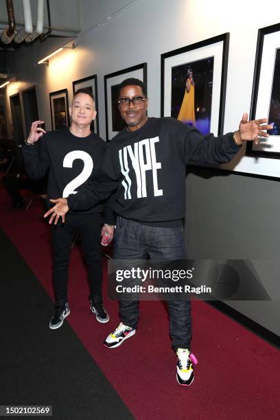 Christopher Reid and Christopher Martin of Kid 'n Play attend the BET Awards 2023 at Microsoft Theater on June 25, 2023 in Los Angeles, California.