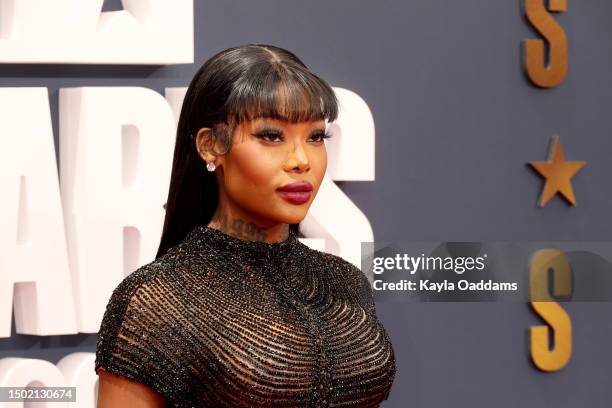 Kash Doll arrives to the 2023 BET Awards at Microsoft Theater on June... News Photo - Getty Images