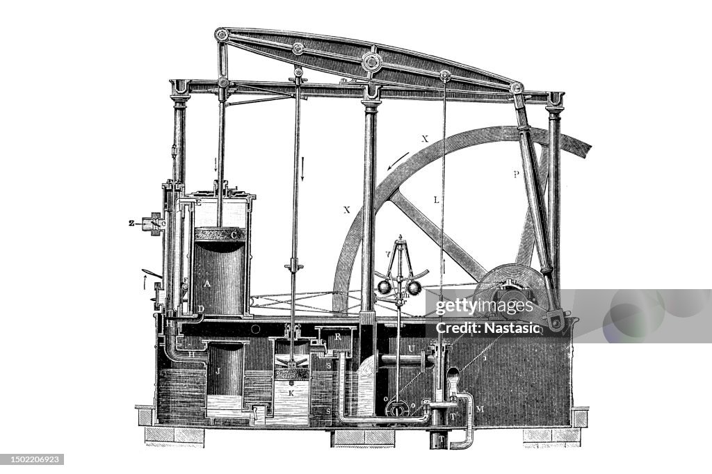 Steam Riser Engine Steam Engine High-Res Vector Graphic - Getty Images