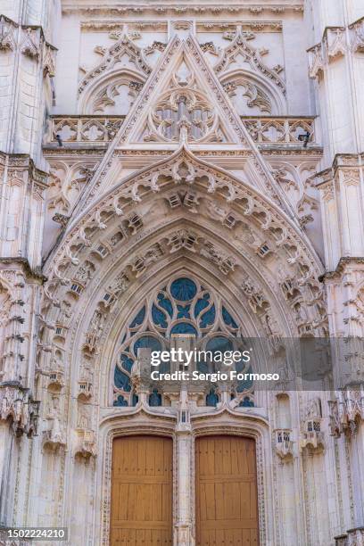 nantes cathedral, france - kathedrale von nantes stock-fotos und bilder