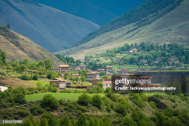 kanas mountain is located in xinjiang province, china. - sichuan province stock pictures, royalty-free photos & images