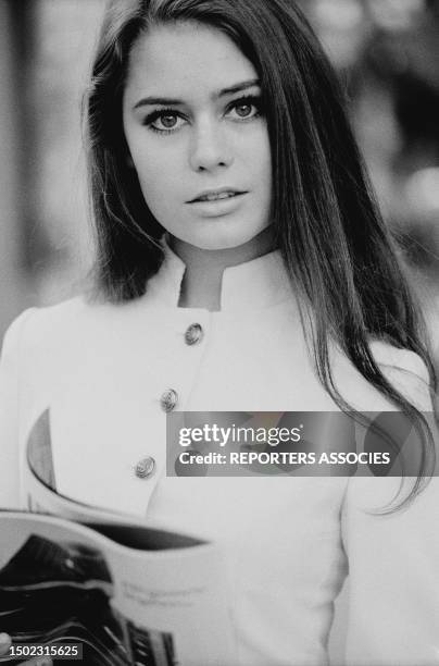 Actrice Corinne Cléry à Paris le 11 septembre 1967