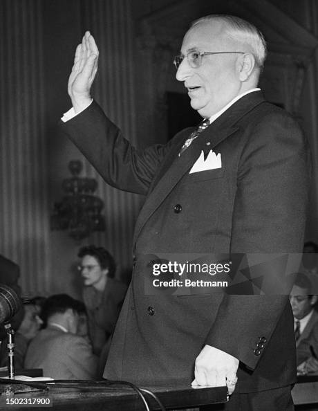 Louis B Mayer At HUAC Hearing Louis B Mayer At HUAC Hearing