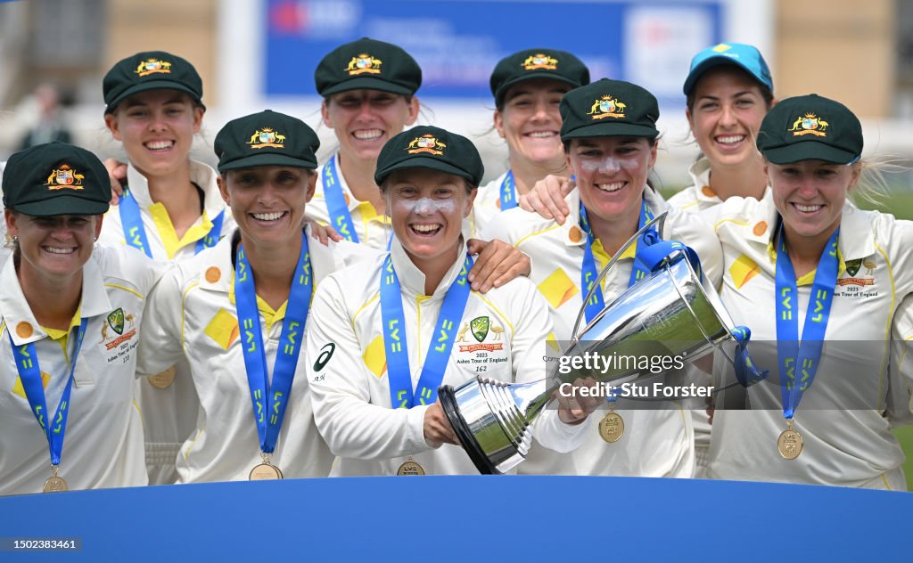 England v Australia - LV= Insurance Women's Ashes Test Match: Day Five