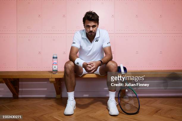 In this image released on June 27 evian, the Official Water of The Championships, together with Wimbledon, announce their first ever on-court...