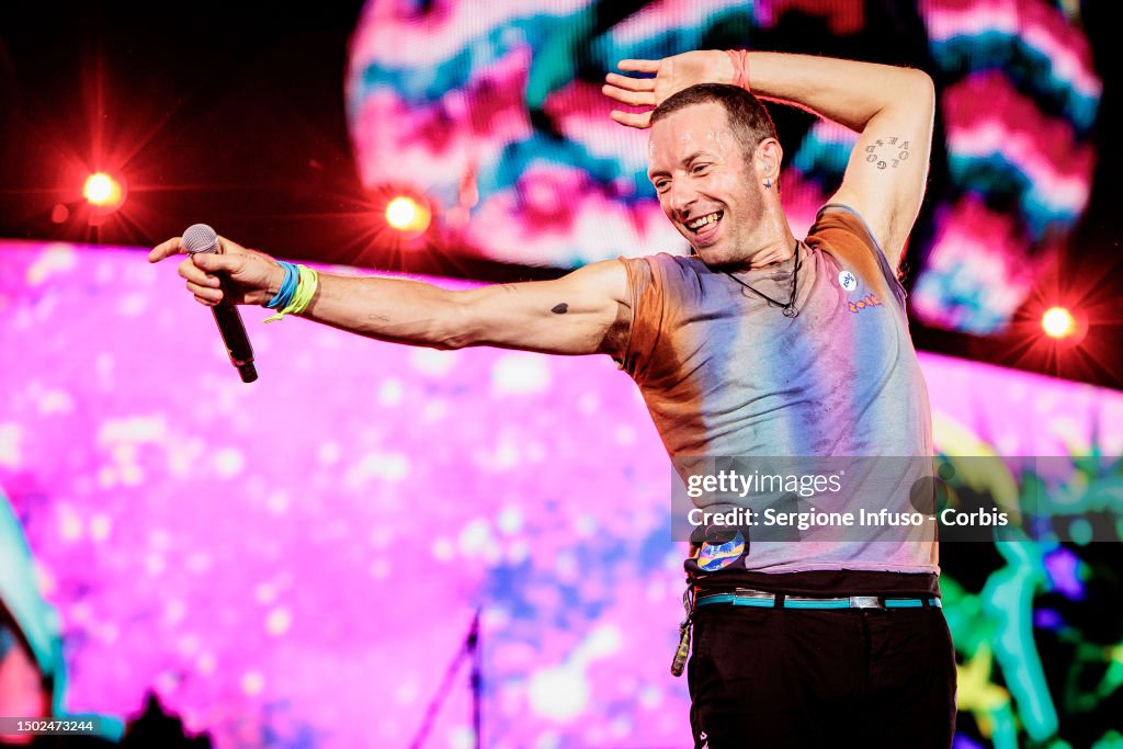 Coldplay Perform In Milan