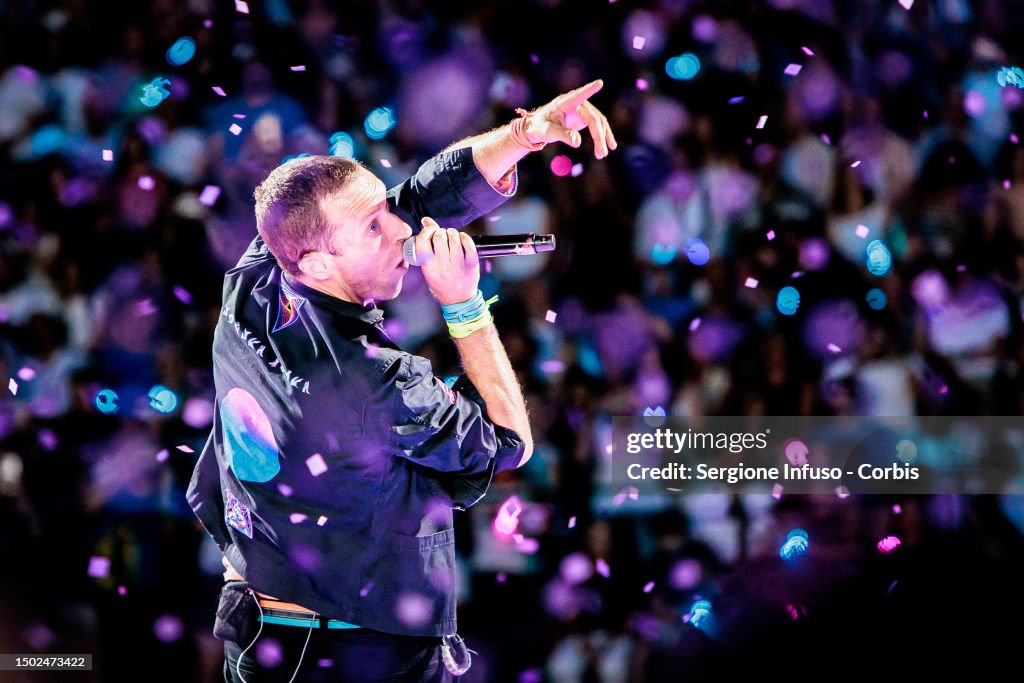Coldplay Perform In Milan