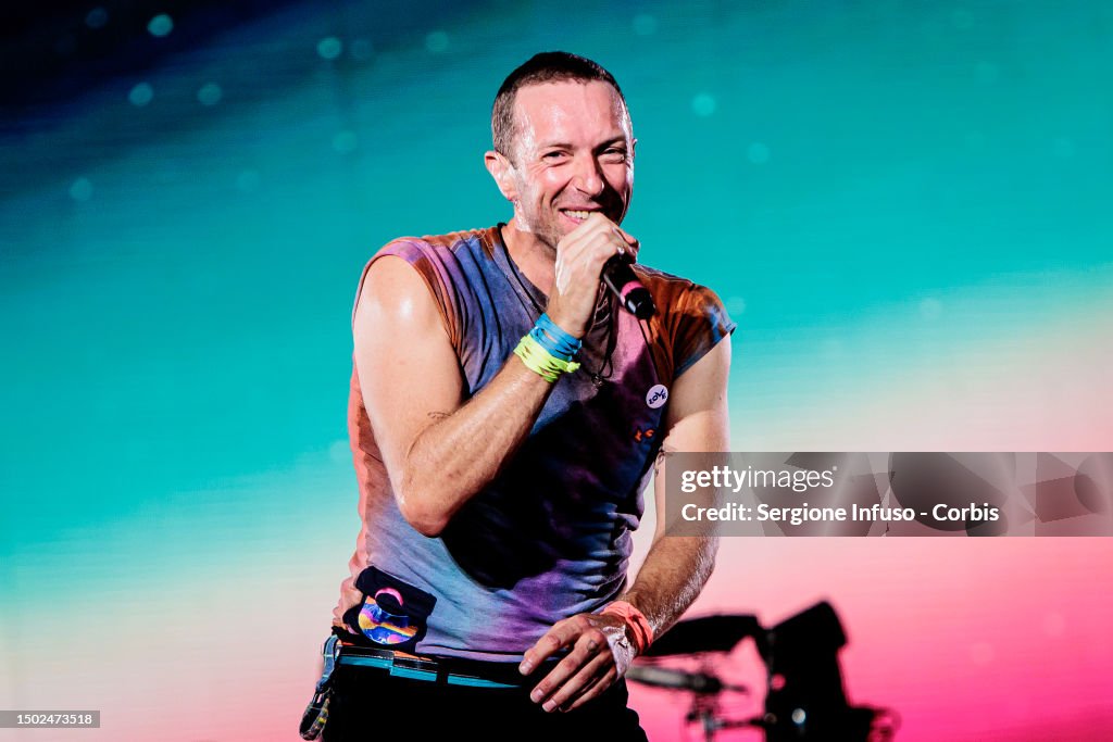Coldplay Perform In Milan