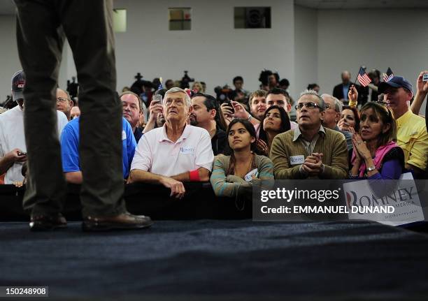 Mitt Romney Rally Emma Lou Olson Civic Center Photos and Premium High Res Pictures ...