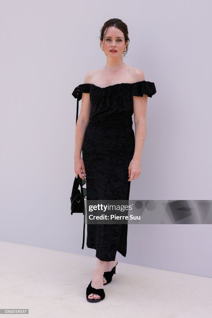 Claire Foy attends the "Le Chouchou" Jacquemus' Fashion Show at... News