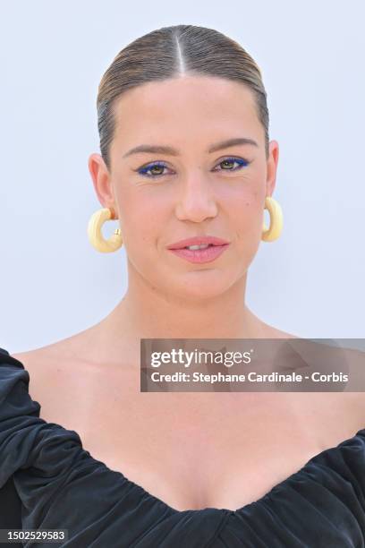 Adèle Exarchopoulos attends the "Le Chouchou" Jacquemus' Fashion Show at Chateau de Versailles on June 26, 2023 in Versailles, France.