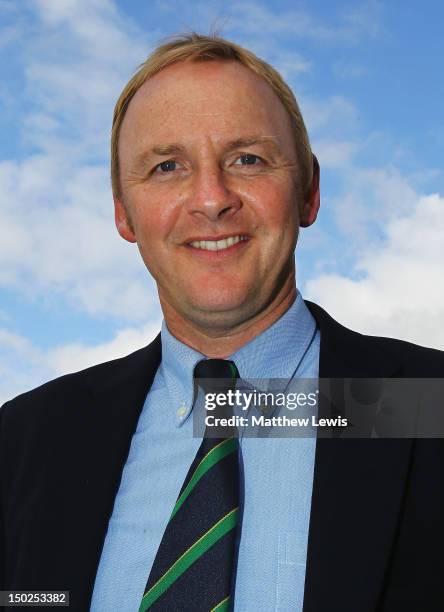 Neil Rowlands of Broadstone Golf Club pictured after winning the Lombard Challenge Regional Qualifier at Woodbury Park Golf Club on August 13, 2012...