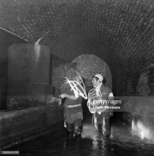 The man who wants to put the hundreds of miles of London's sewers on the map as an attraction to Londoners went below at Clampham North station and...