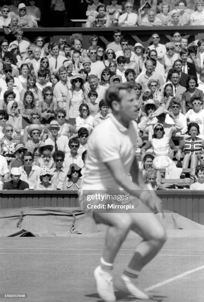 Wimbledon Tennis Championships 1970 1st Day. June 1970. News Photo