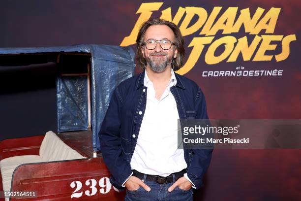 Alex Jaffray attends "Indiana Jones and the Dial of Destiny" Paris Premiere at Le Grand Rex on June 26, 2023 in Paris, France.