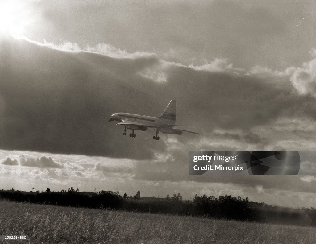 Concorde at RAF Fairfield