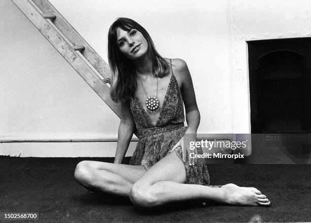 Jane Birkin. 8th February 1970.