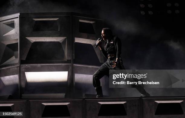 Playboi Carti performs during the Summer Smash at SeatGeek Stadium on June 25, 2023 in Bridgeview, Illinois.