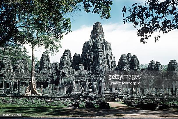Bayon Temple near Angkor in Cambodia.