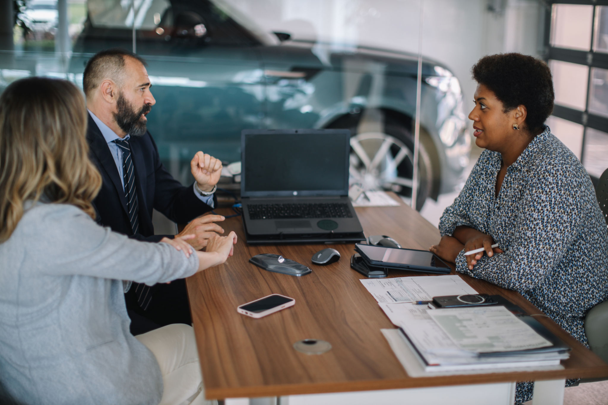 car rental office