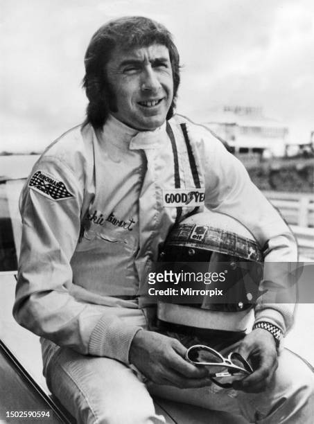 Racing driver Jackie Stewart. Circa 1971.
