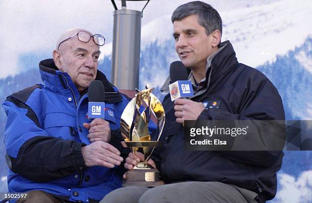 General Motors and film-maker Bud Greenspan honored Eric Heiden, five time gold medalist in speed skating from the 1980 Winter Olympic Games, at the...