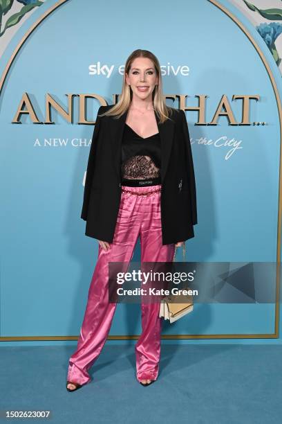 Katherine Ryan attends the "And Just Like That" S2 Special Screening at The Bvlgari Hotel on June 26, 2023 in London, England.