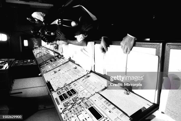 The Blue Streak F11 is tested at the Spadeadam rocket site beside Gilsland on the Northumberland - Cumberland border. Blue Streak was Britain's part...