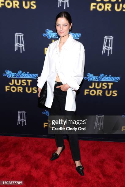 Louisa Jacobson attends the "Just For Us" Broadway Opening Night at Hudson Theatre on June 26, 2023 in New York City.