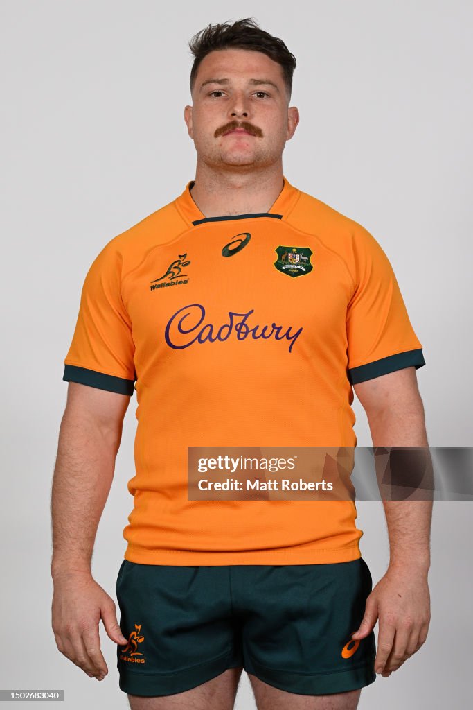 Matt Faessler during a Wallabies Rugby Championship Headshots Session ...