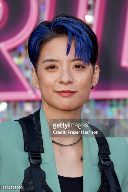 Amber Liu attends the Los Angeles Premiere of Lionsgate's "Joy Ride" at Westwood Regency Village Theater on June 26, 2023 in Los Angeles, California.