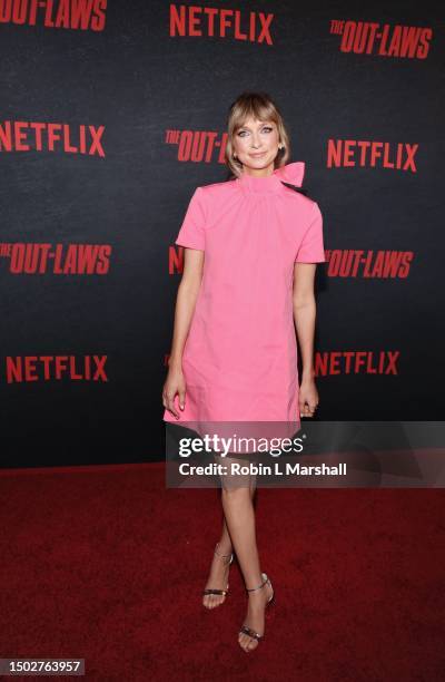 Lauren Lapkus attends the Los Angeles premiere of Netflix's "The Out-Laws" at Regal LA Live on June 26, 2023 in Los Angeles, California.