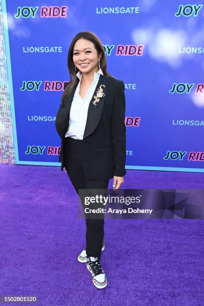 Adele Lim attends the “Joy Ride” Los Angeles Premiere at Regency Village Theatre Westwood at Regency Village Theatre on June 26, 2023 in Los Angeles,...