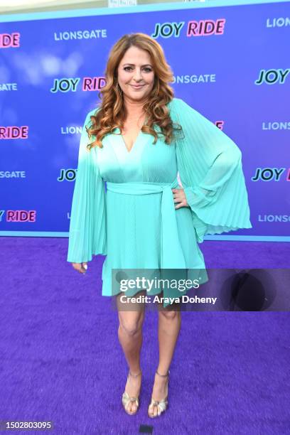 Annie Mumolo attends the “Joy Ride” Los Angeles Premiere at Regency Village Theatre Westwood at Regency Village Theatre on June 26, 2023 in Los...
