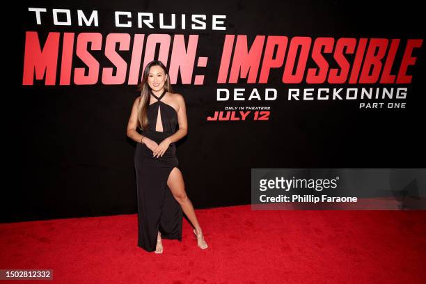 Lauren Riihimaki attends a Young Hollywood Screening of "Mission: Impossible - Dead Reckoning Part One" presented by Paramount Pictures and Skydance...