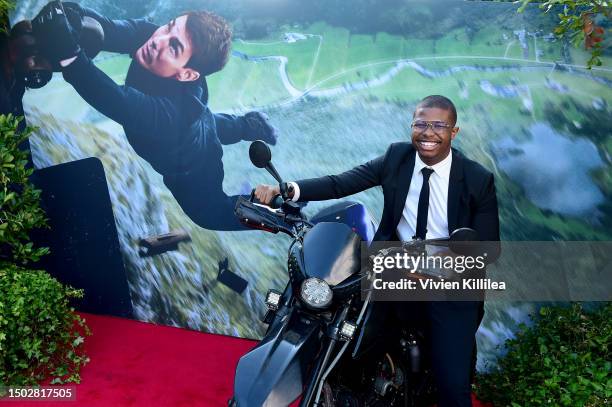 Isaiah Crews attends a Young Hollywood Screening of "Mission: Impossible - Dead Reckoning Part One" presented by Paramount Pictures and Skydance at...