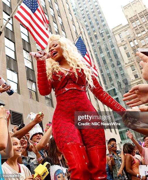 Nicki Minaj performs on NBC News' "Today" show --