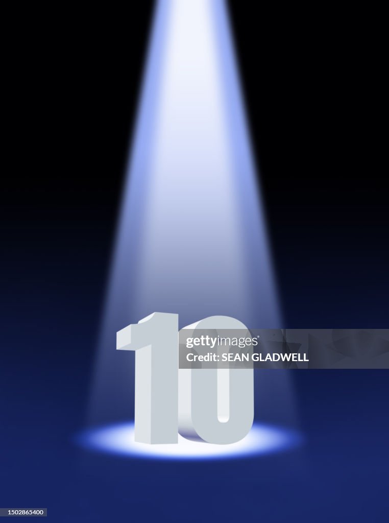 Number 10 under spotlight