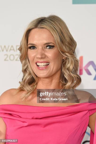 Charlotte Hawkins attends The TRIC Awards 2023 at Grosvenor House on June 27, 2023 in London, England.