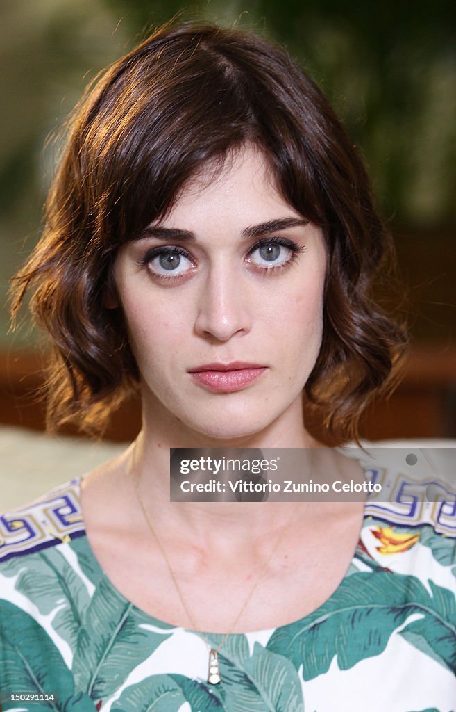Actress Lizzy Caplan poses for a portrait session on August 6, 2012